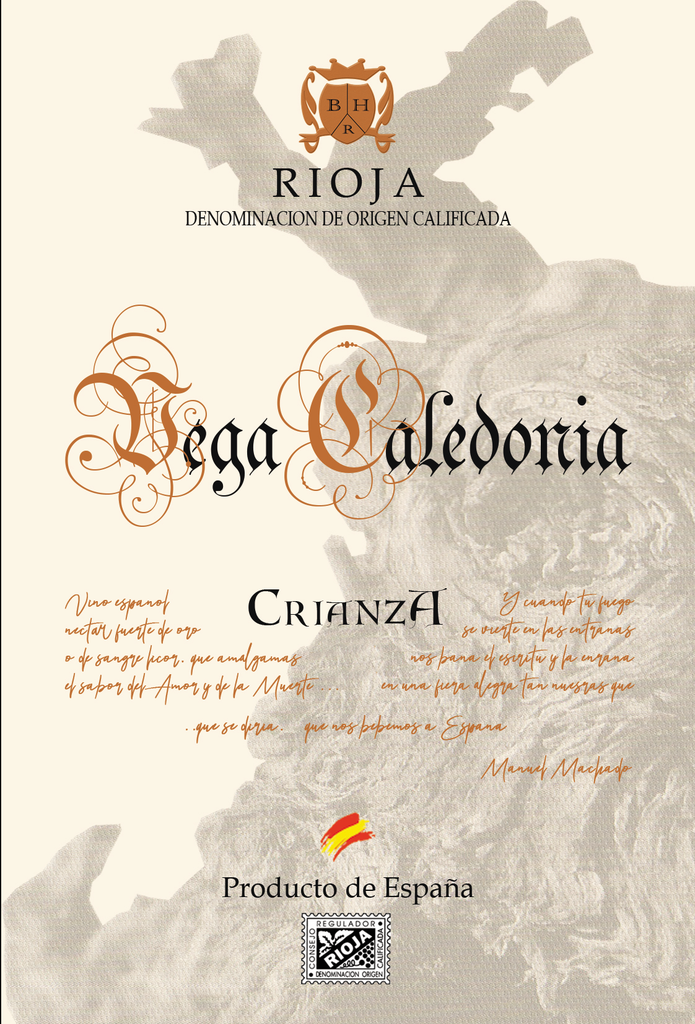 Vega Caledonia Crianza D.O.C.Rioja
